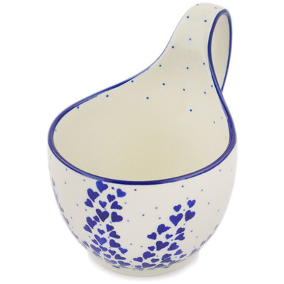 Bowl with Loop-Handle 6"