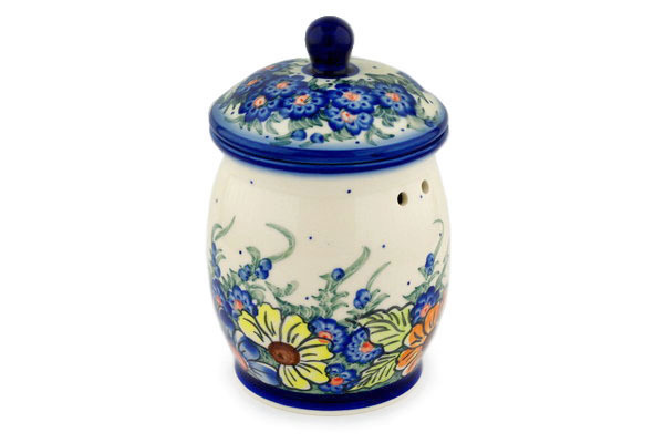 Jar with Lid 8"