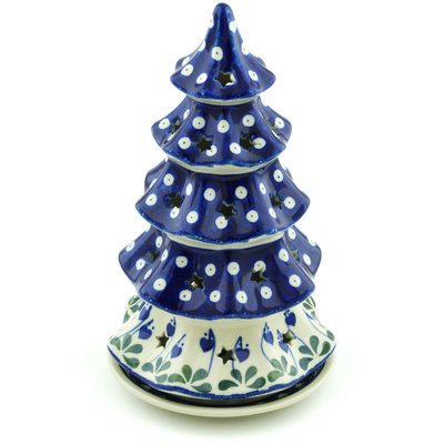 Christmas Tree Candle Holder 10"