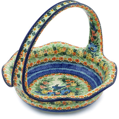 Basket with Handle 11"