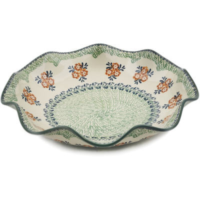 Scalloped Fluted Bowl 15"