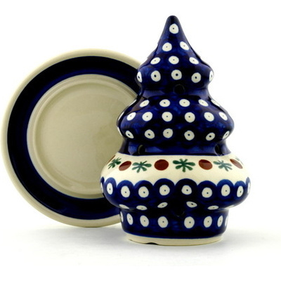 Christmas Tree Candle Holder 7"