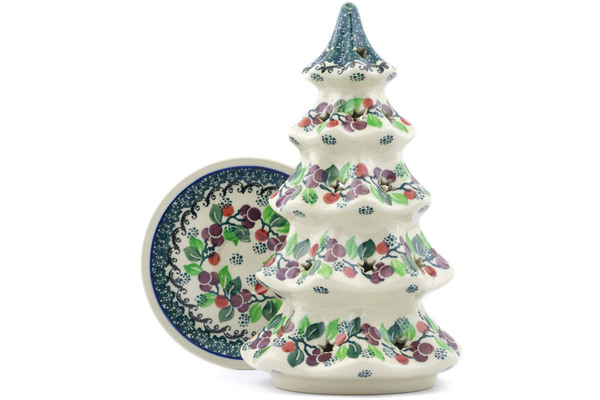 Christmas Tree Candle Holder 10"