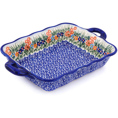 Rectangular Baker with Handles 12"