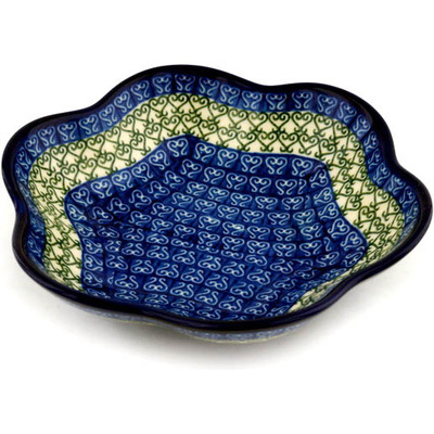 Scalloped Fluted Bowl 8"