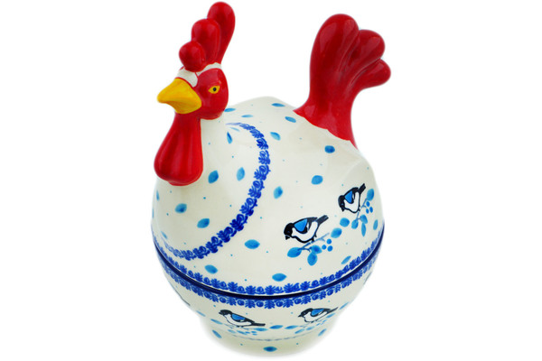 Hen Shaped Jar 8"
