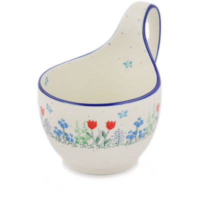 Bowl with Loop-Handle 6"