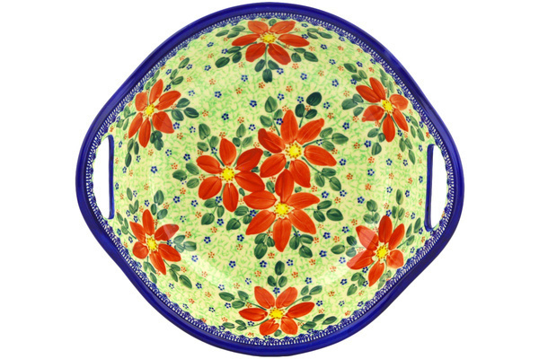 Bowl with Handles 13"