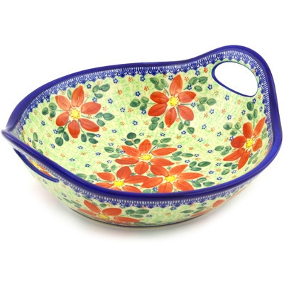 Bowl with Handles 13"