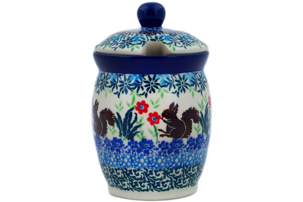 Jar with Lid with Opening 4"