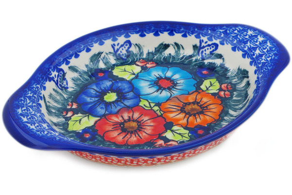 Platter with Handles 9"