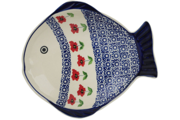 Fish Shaped Platter 10"