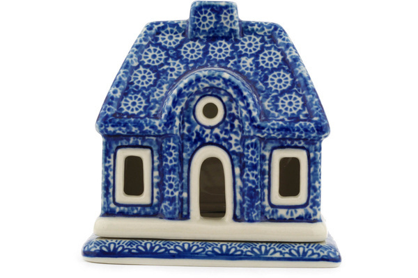 House Shaped Candle Holder 5"