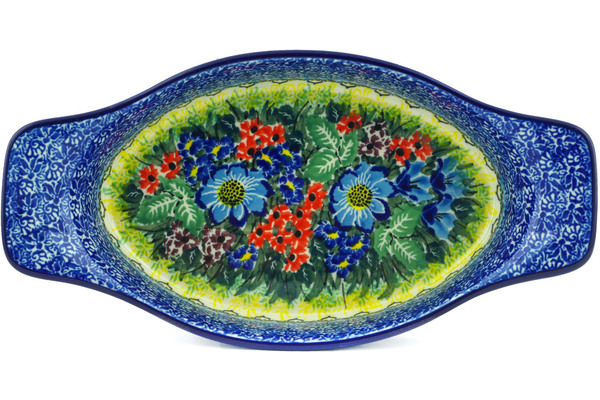 Oval Baker with Handles 9"