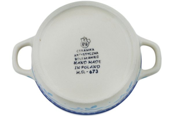 Jar with Lid and Handles 5"