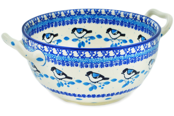 Bowl with Handles 8"