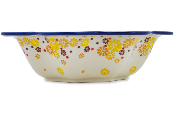 Scalloped Fluted Bowl 10"