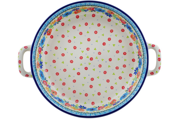 Round Baker with Handles 10-inch