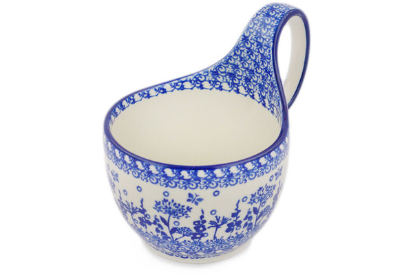 Bowl with Loop-Handle 6"