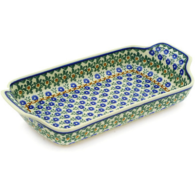 Rectangular Baker with Handles 13"