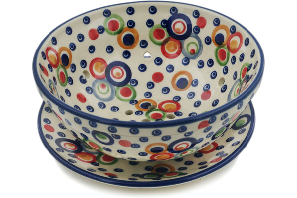 Colander with Plate 7"