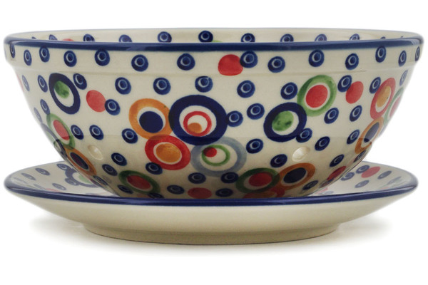 Colander with Plate 7"