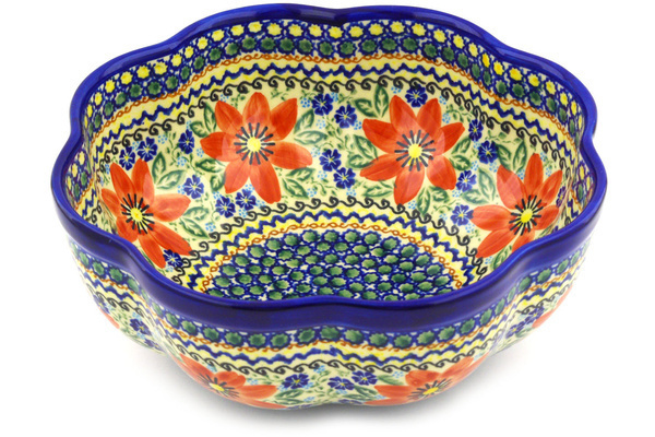 Scalloped Bowl 10"