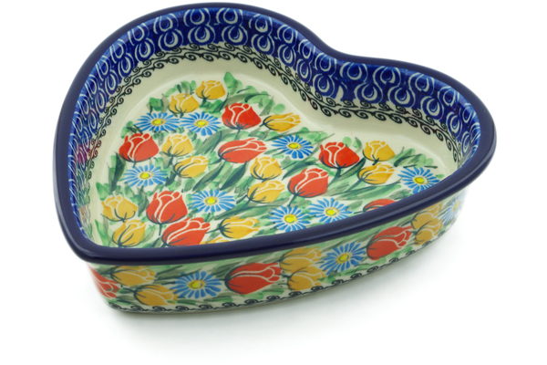 Heart Shaped Bowl 8"