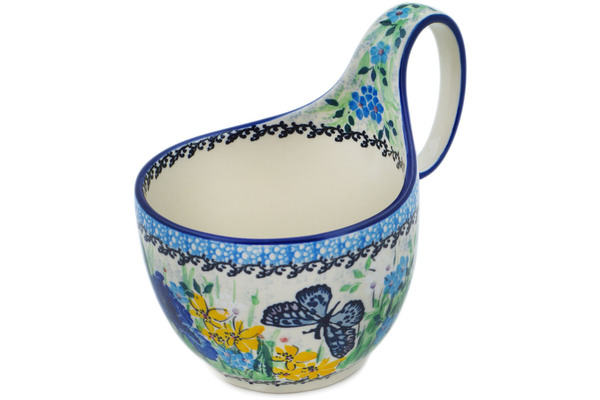 Bowl with Loop-Handle 6"