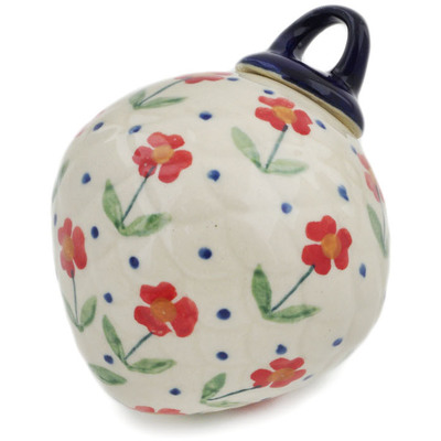 Christmas Ball Ornament 4"