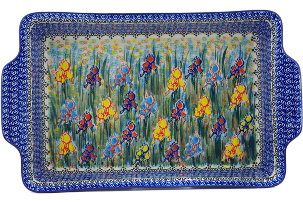 Rectangular Baker with Handles 15"