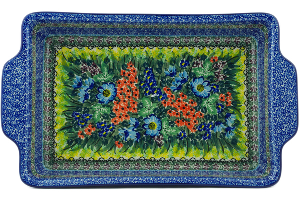 Rectangular Baker with Handles 15"