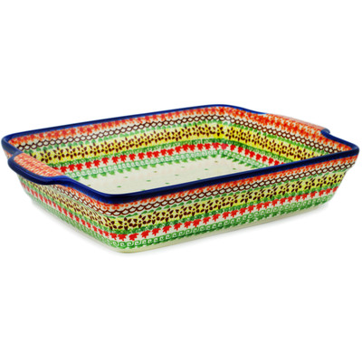 Rectangular Baker with Handles 15"