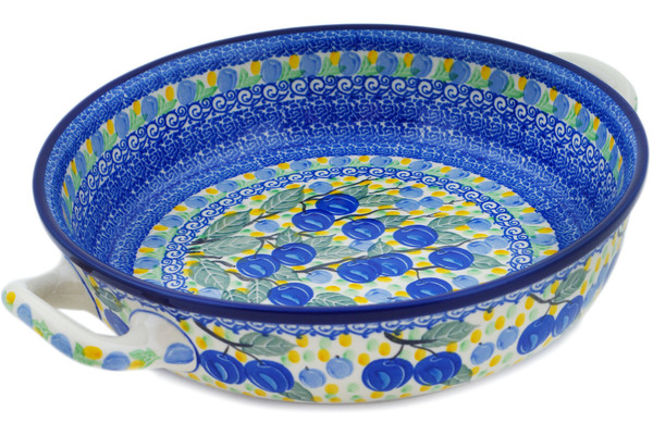 Round Baker with Handles 10-inch