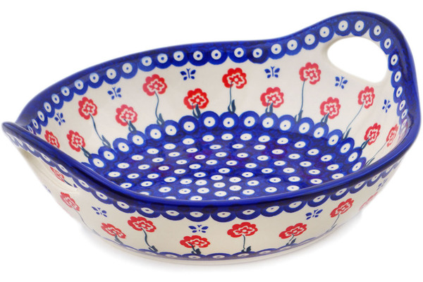 Bowl with Handles 13"