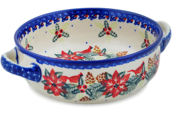 Round Baker with Handles 8"