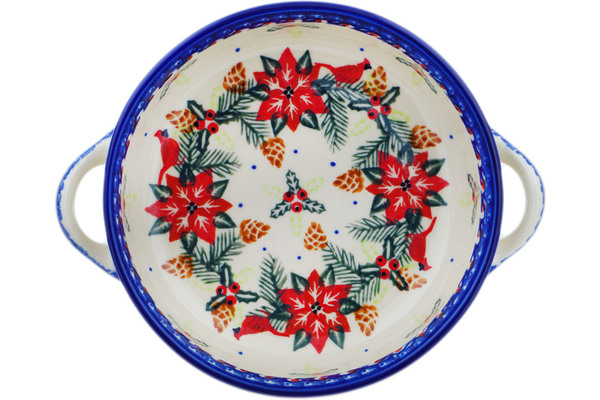 Round Baker with Handles 8"