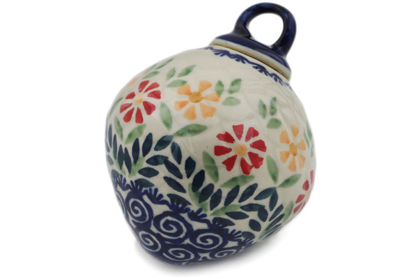 Christmas Ball Ornament 4"