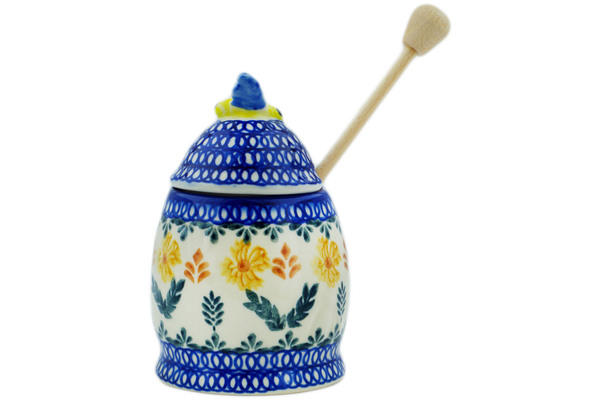 Honey Jar with Dipper 5"