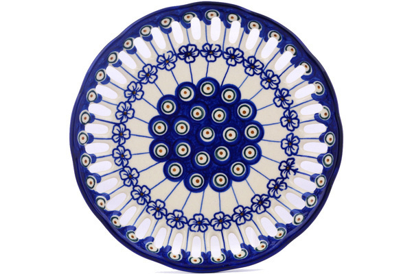 Plate with Holes 9"