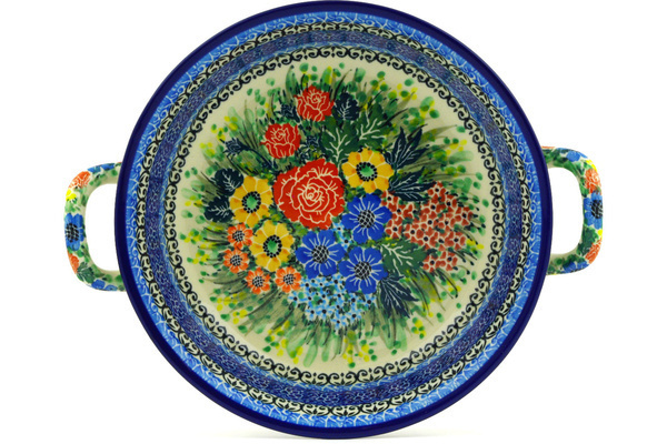 Round Baker with Handles 10"