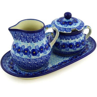 Sugar and Creamer Set 11"