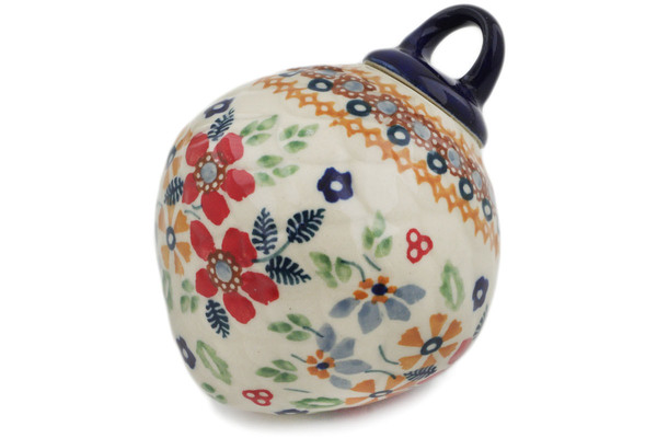 Christmas Ball Ornament 4"