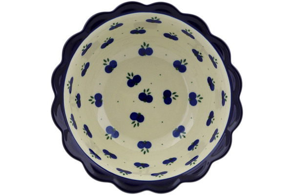 Scalloped Bowl 8"