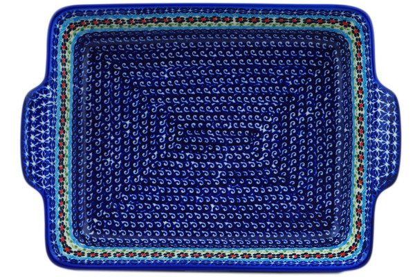 Rectangular Baker with Handles 15"