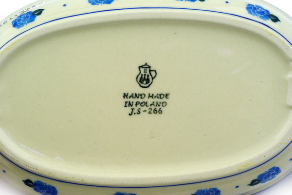 Oval Baker with Handles 9"