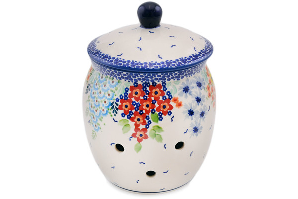 Garlic and Onion Jar 9"