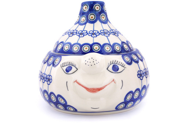 Garlic and Onion Jar 9"