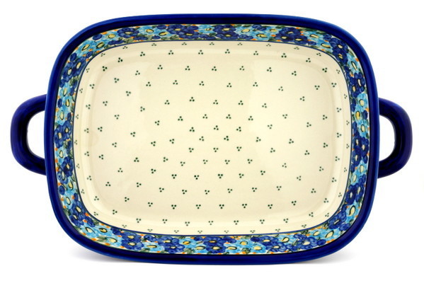 Rectangular Baker with Handles 18"