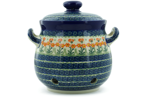 Garlic and Onion Jar 9"